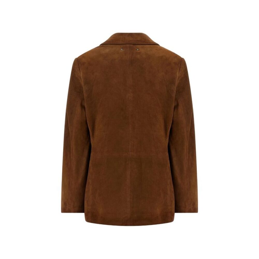 Golden Goose Brown Jackets - Leather Jackets Women - Picture 3 of 5